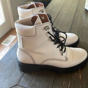 Coach lace up boots